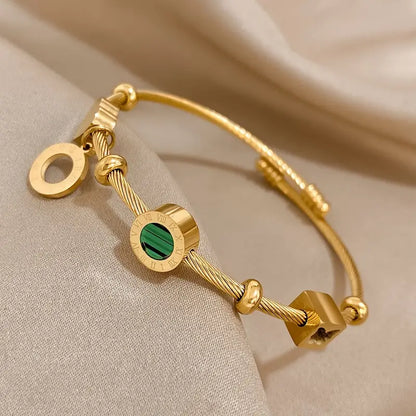Rhian – Bracelet Doré Signature