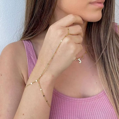 Lynda – Bracelet Chaîne Orientale Élégant