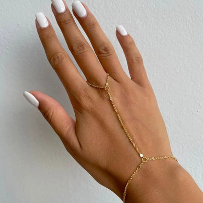 Lynda – Bracelet Chaîne Orientale Élégant