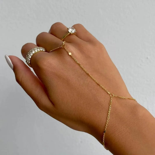 Lynda – Bracelet Chaîne Orientale Élégant