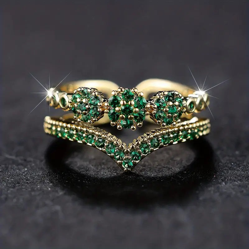 Nerisse – Bague Dorée Valgarde Raffinée