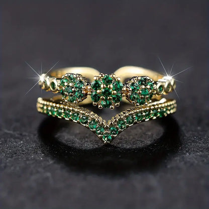 Nerisse – Bague Dorée Valgarde Raffinée