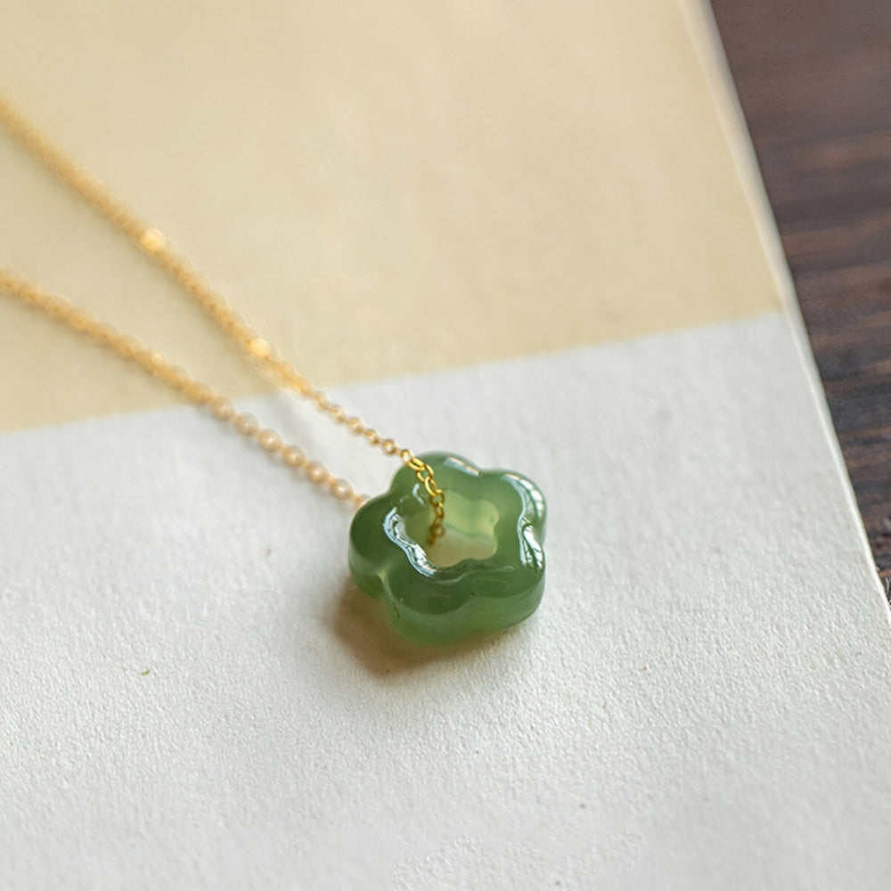 Collier Femme avec Pendentif Fleur
