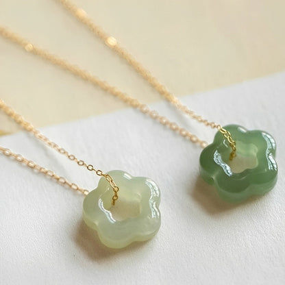 Collier Femme avec Pendentif Fleur