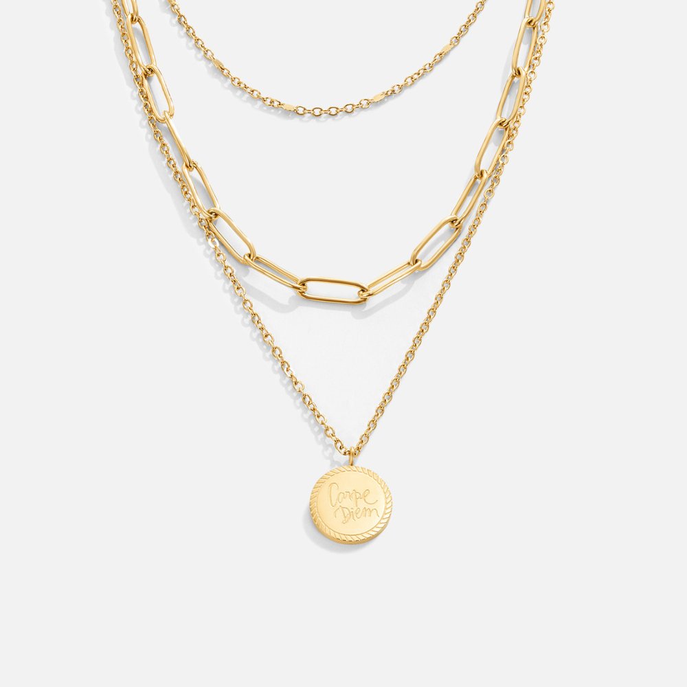 Janie – Collier Superposé avec Pièces