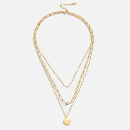 Janie – Collier Superposé avec Pièces