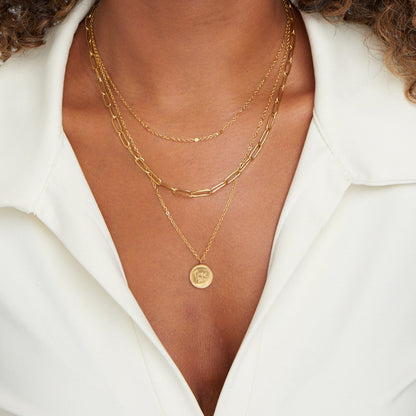 Janie – Collier Superposé avec Pièces
