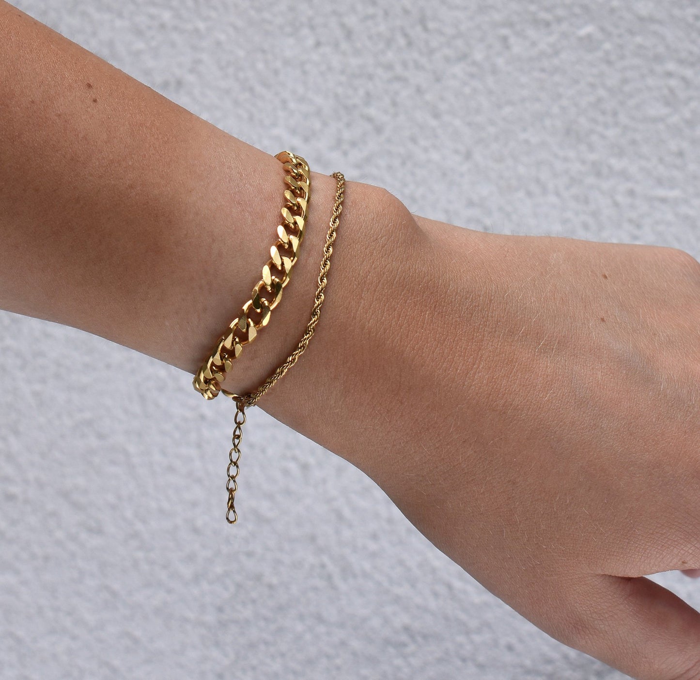 Billie – Bracelet Chaîne Fine en Corde