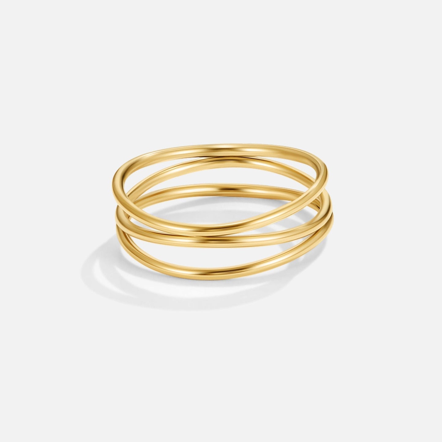 Chris – Bague en Or Boucle Infini