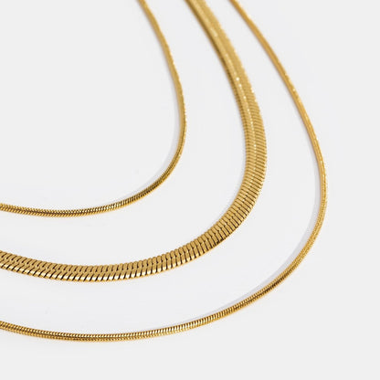Alix – Collier Doré Multi-Rang