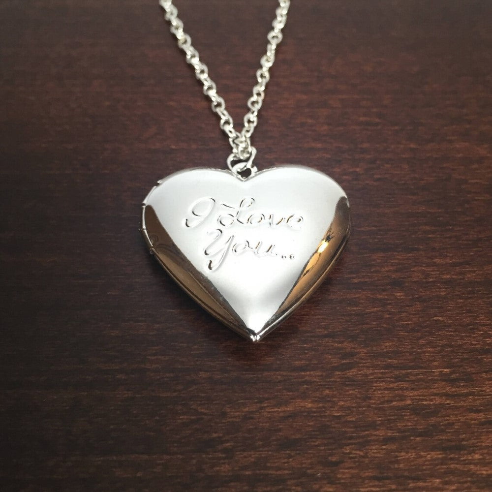 Collier Médaillon Cœur - Médaillon Antique
