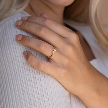 Mariposa – Bague Diamant Élégante