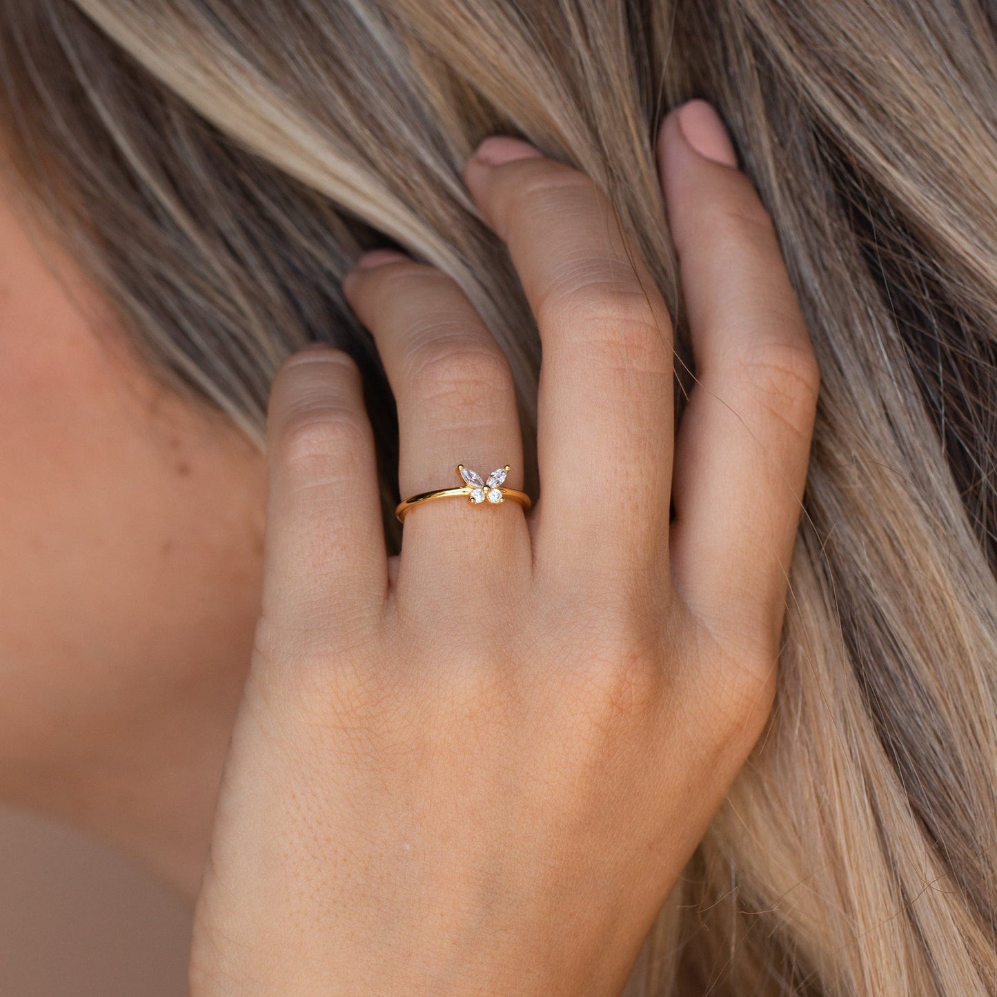 Mariposa – Bague Diamant Élégante