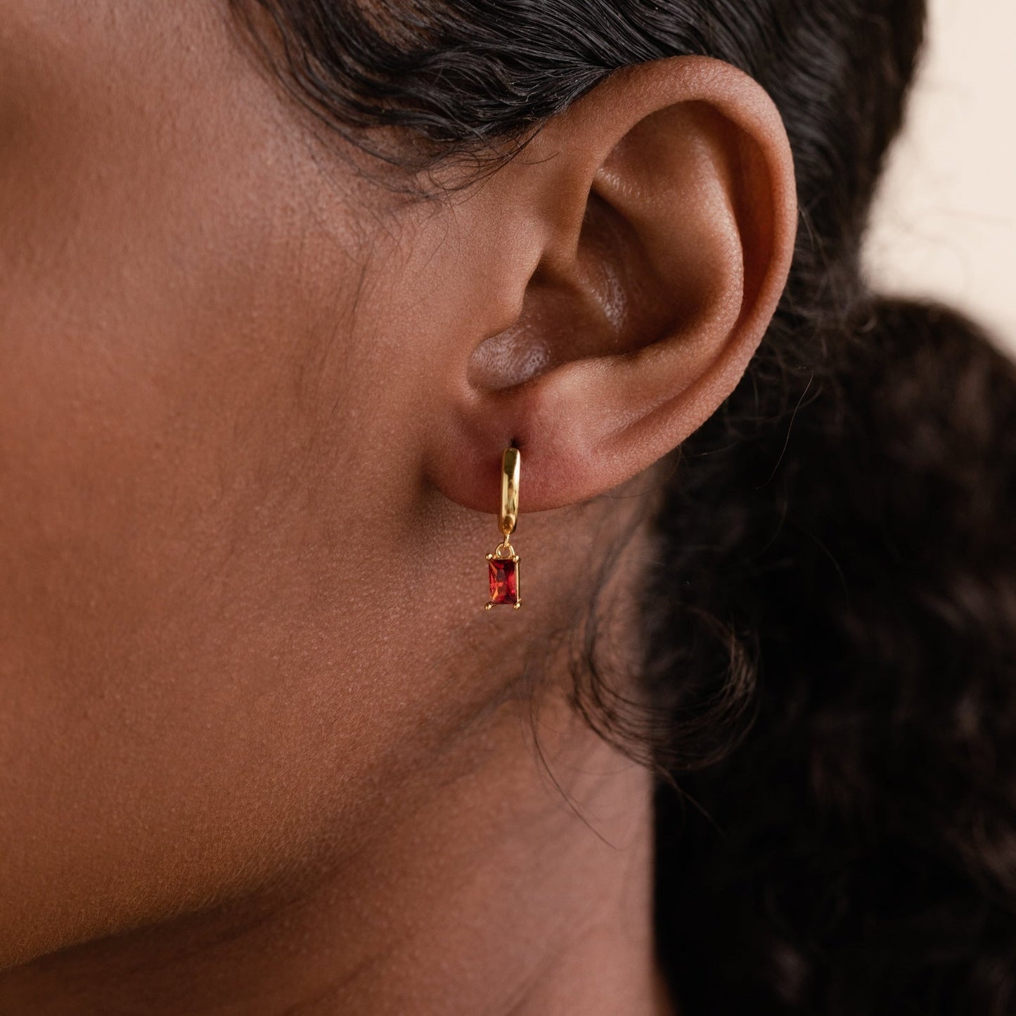 Elise – Boucles d'Oreilles Vintage en Acier Inoxydable
