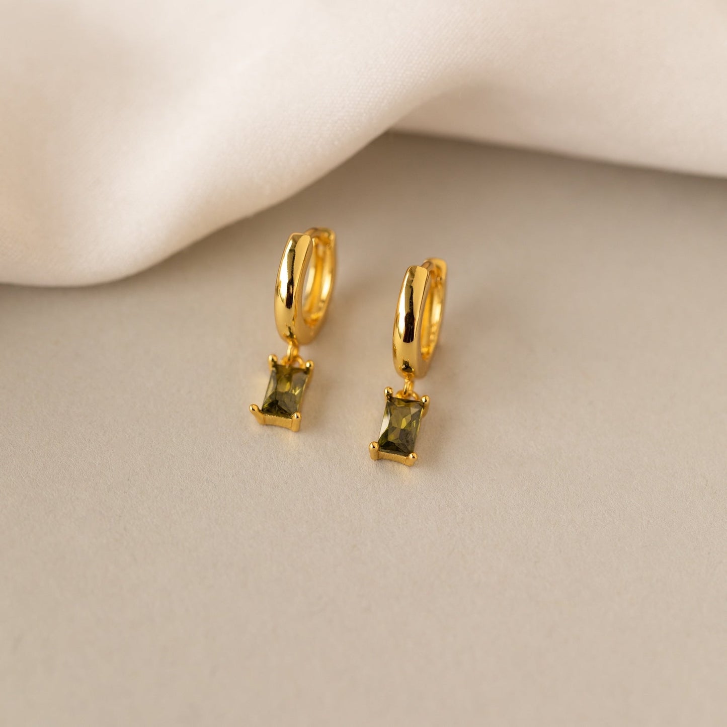 Elise – Boucles d'Oreilles Vintage en Acier Inoxydable