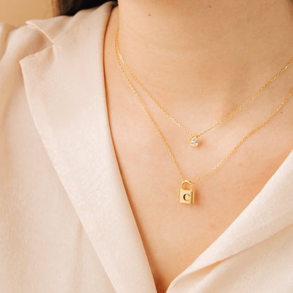 Collier en diamant forme poire - Collier diamant en forme de goutte