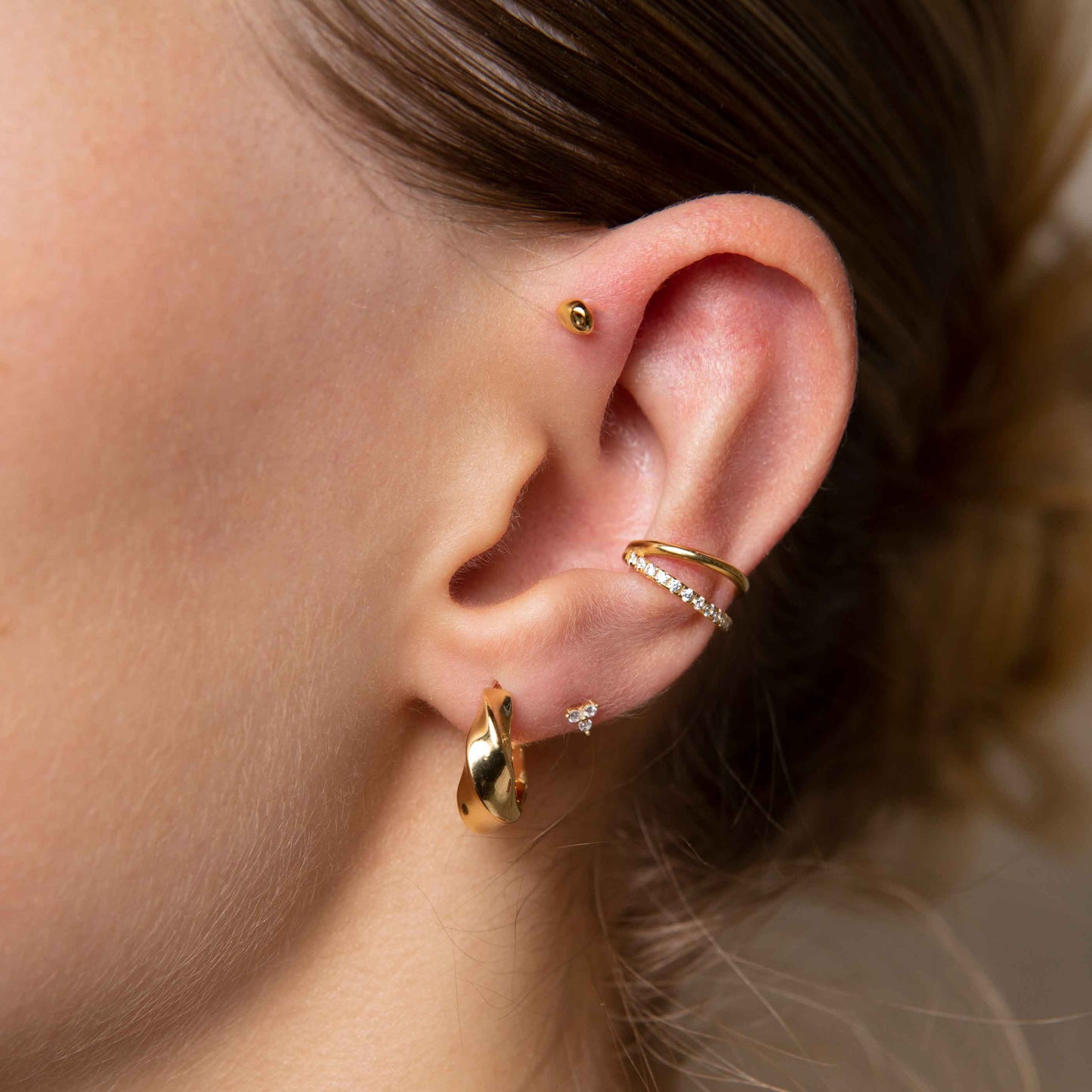 Kelly – Manchette d'Oreille en Or
