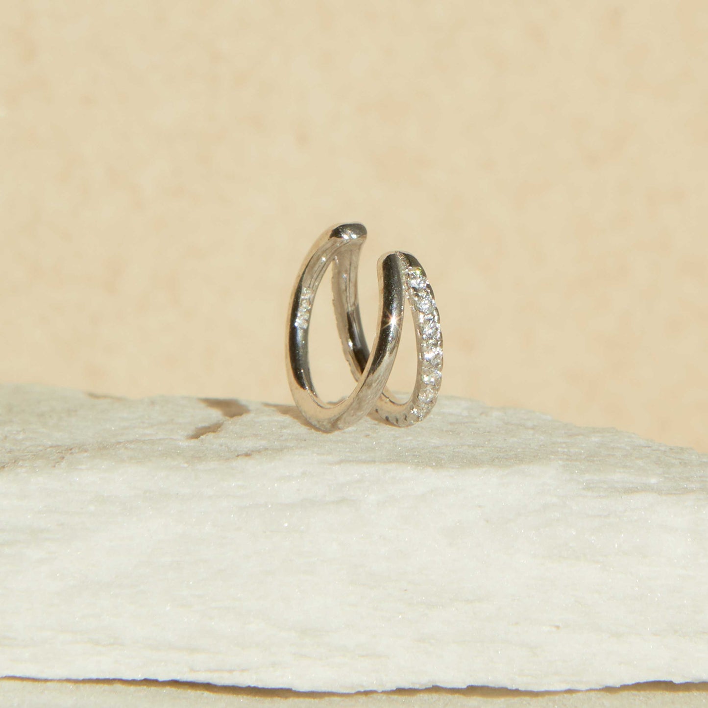 Riley – Manchette d'Oreille en Argent