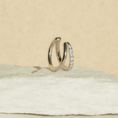 Riley – Manchette d'Oreille en Argent