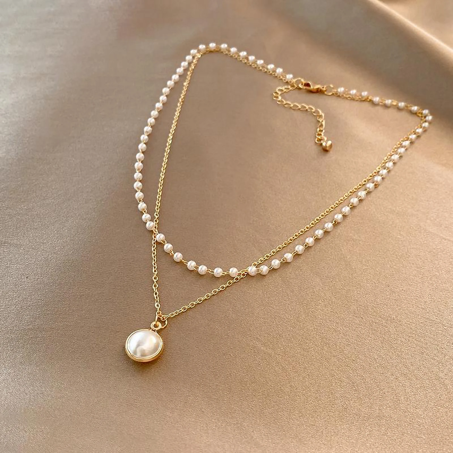 Layla – Collier Élégant en Perles