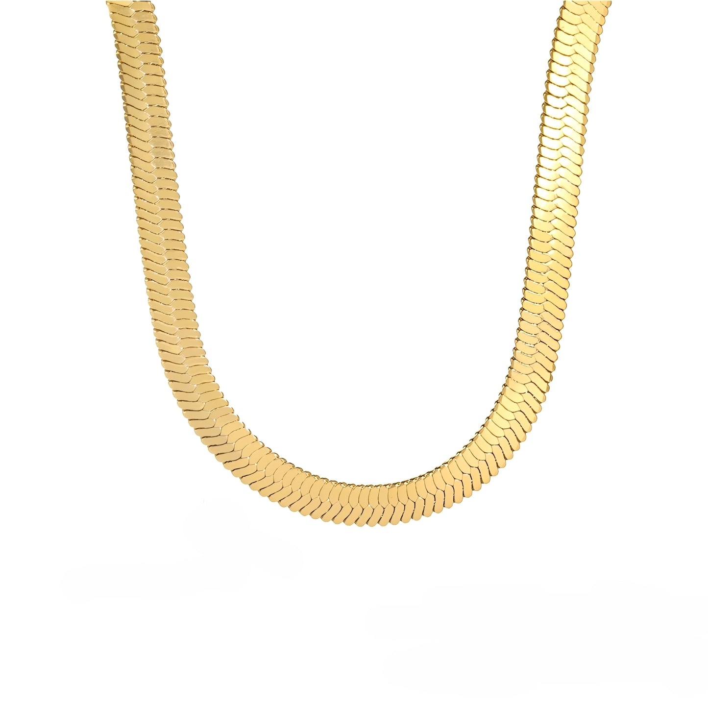 Naomie – Collier Choker Maille Serpent