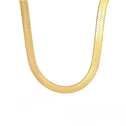 Naomie – Collier Choker Maille Serpent
