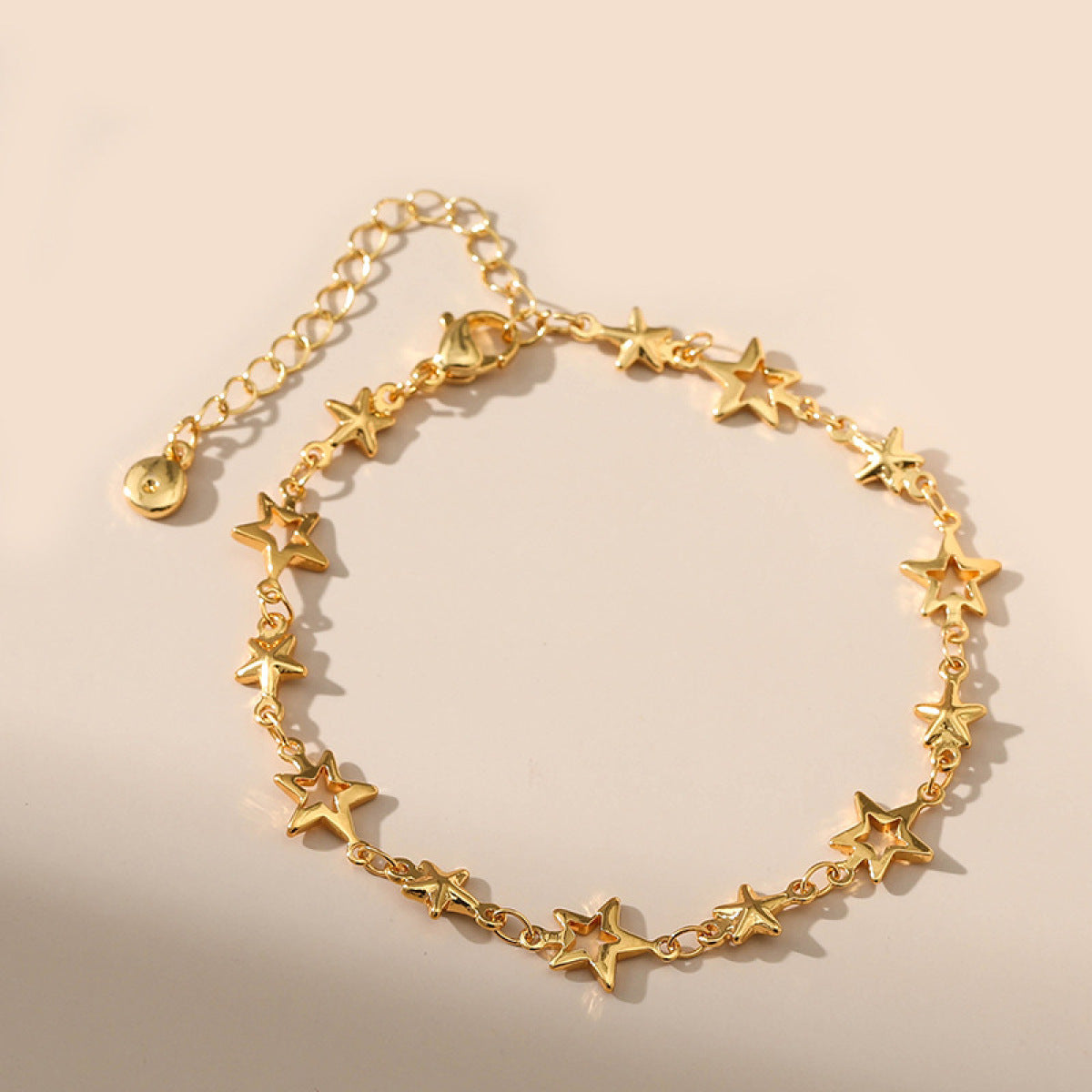 Lisa – Bracelet Sucré en Métal Plaqué Or