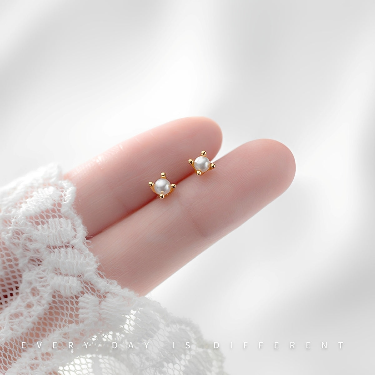 Mia – Boucles d'Oreilles en Perles