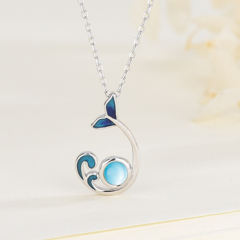 Myrtle – Collier Argenté Danse des Marées