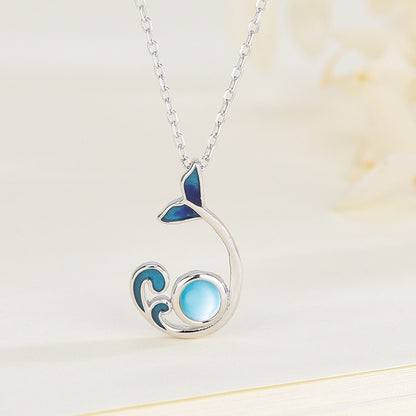 Myrtle – Collier Argenté Danse des Marées