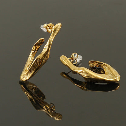 Maeva – Boucles d’Oreilles Irrégulières