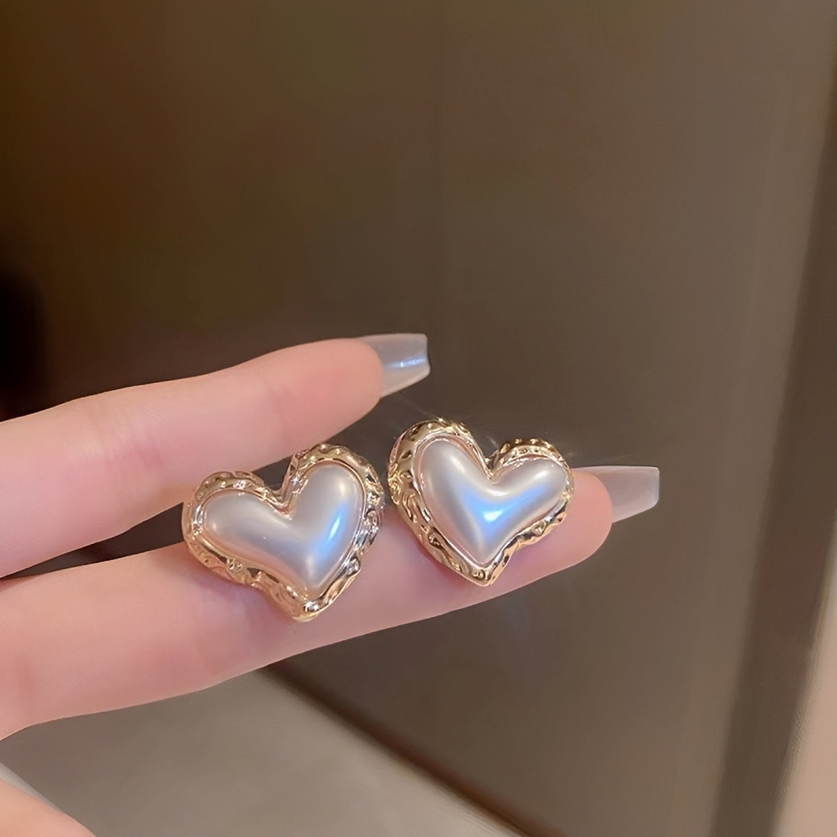 Manon– Boucles d’Oreilles Losange Chic