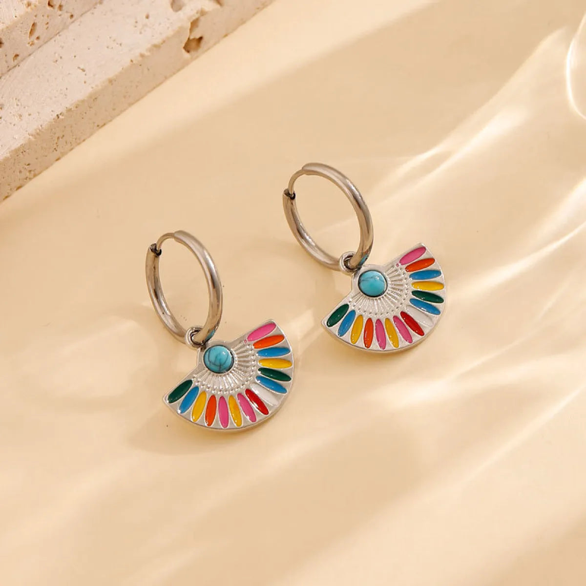 Sandra – Boucles d'Oreilles Argentées