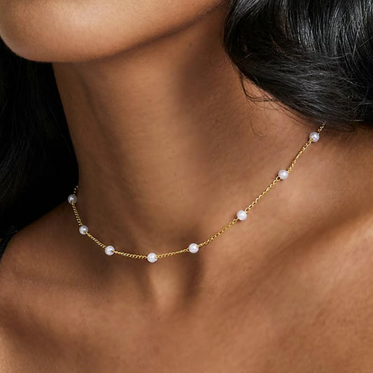 Ami – Collier Perles Élégant