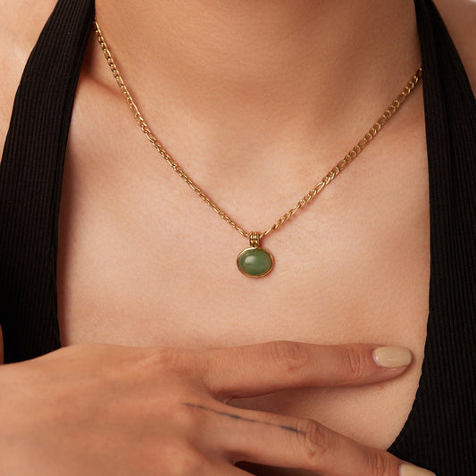 Taylor – Collier Figaro avec Pierre Jade