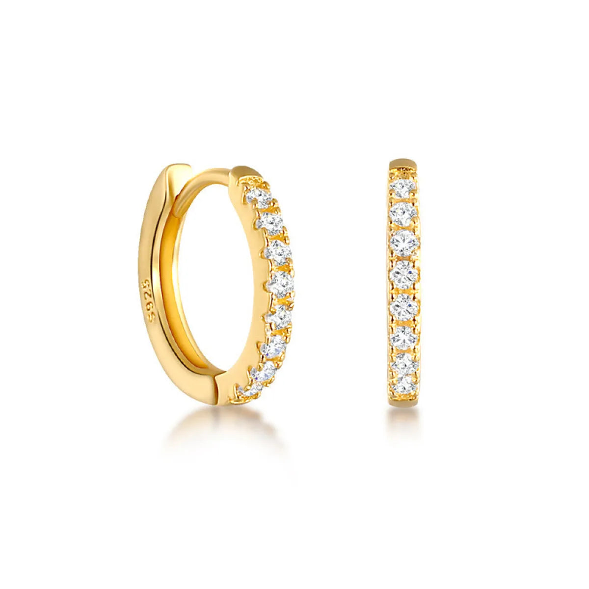 Alyssa – Boucles d’oreilles géométriques rondes