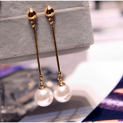 Garner – Boucles d'Oreilles de Luxe avec Perles Tissées à la Main