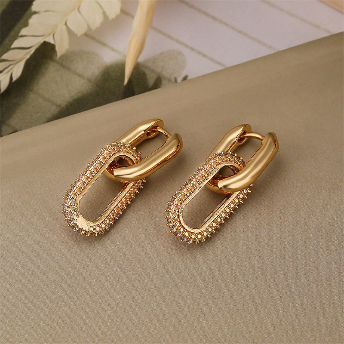 Yuna – Boucles Chaîne Brillantes