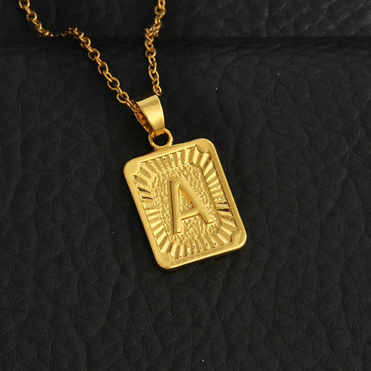 Eloria – Collier Initiale Luxe
