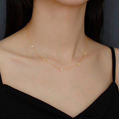 Lena – Collier Géométrique en Or