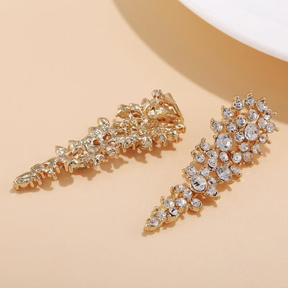Eloise – Clips d’Oreilles Rhinestone Sans Perçage