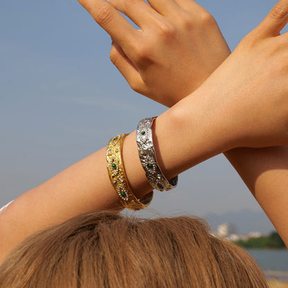 Calista – Bracelet Tendance en Acier Titane
