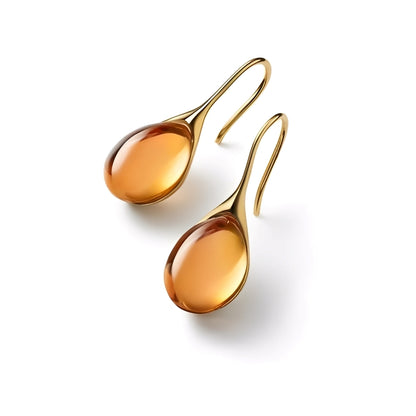 Rana – Boucles Pendantes en Cristal
