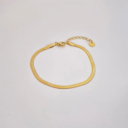 Becca – Bracelet Chaîne Serpent en Or