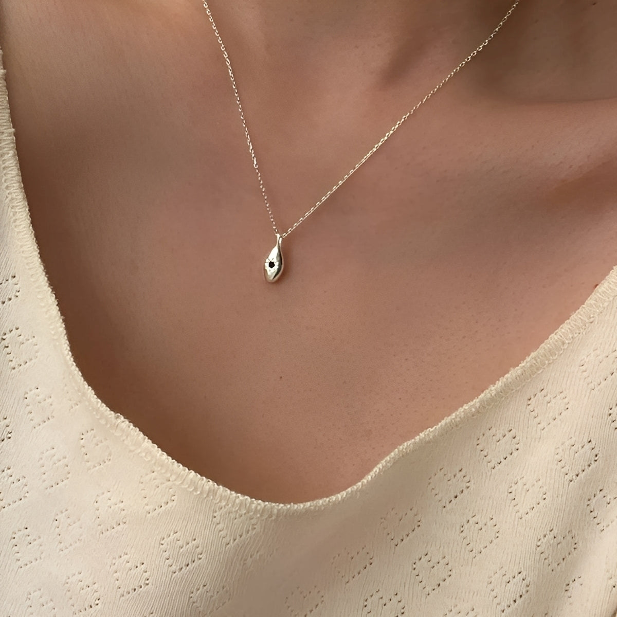 Gabb – Collier Pendentif Goutte Étoile