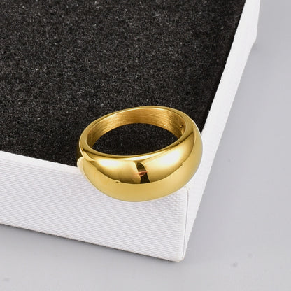 Aurelie – Bague index arrondie