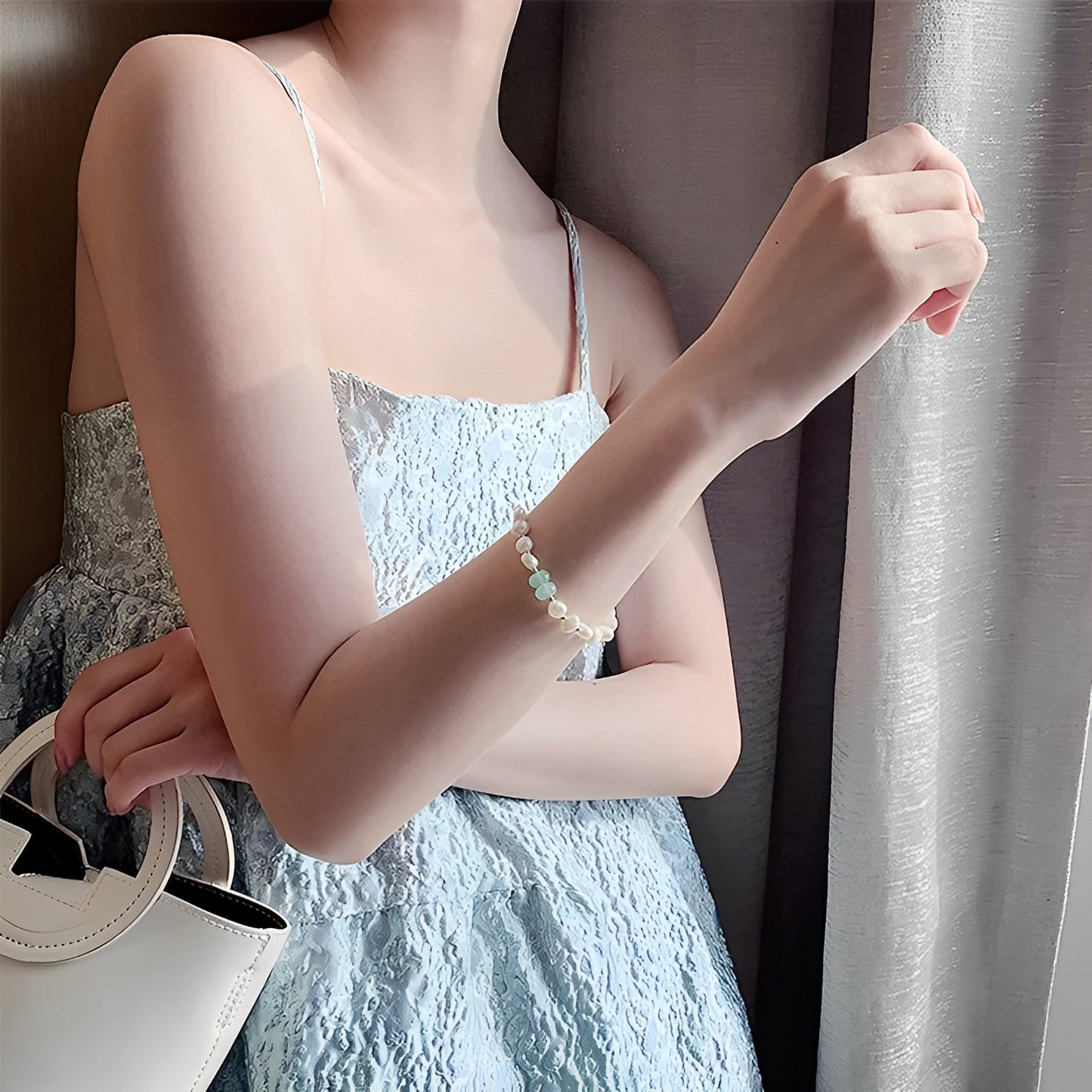 Diana – Bracelet Aventure avec Perles de Mer
