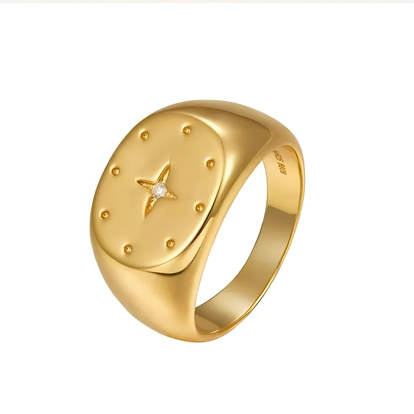 Ayla – Bague Étoile Design Moderne