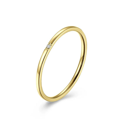 Alix – Bague Sertie de Diamants