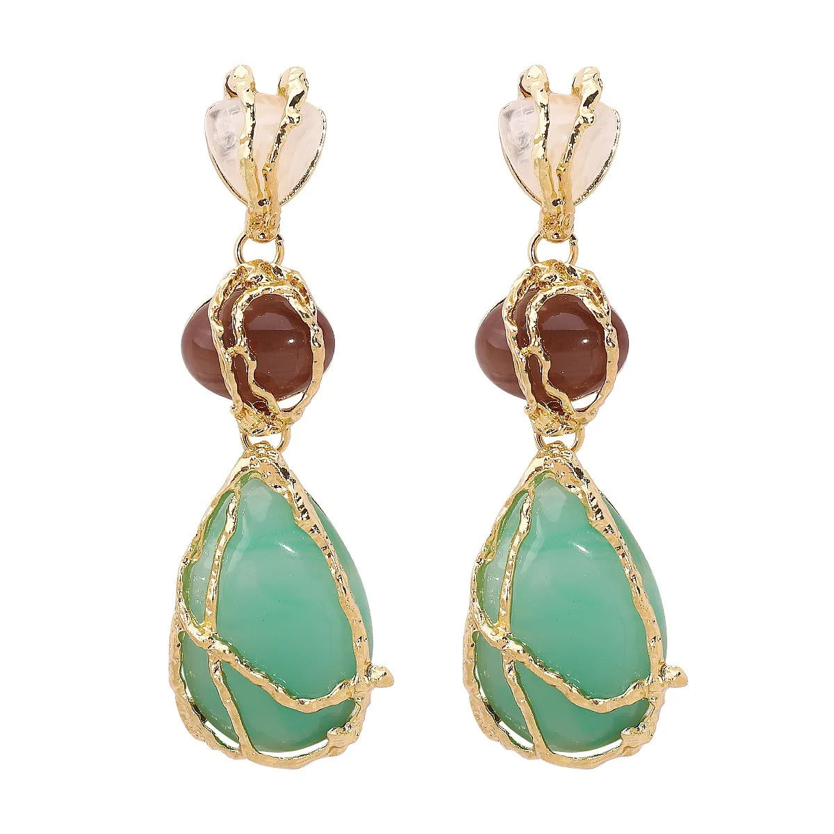 Syra – Boucles Net Goutte Élégantes